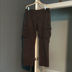 St. John's Bay Dark Brown Cargo Pants